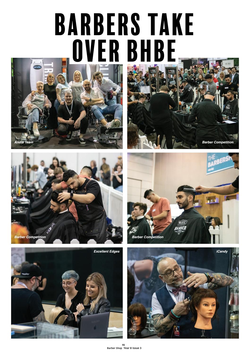Barbershop Magazine Year 8 Issue 3, BHBE 2018 feature starting on page 46